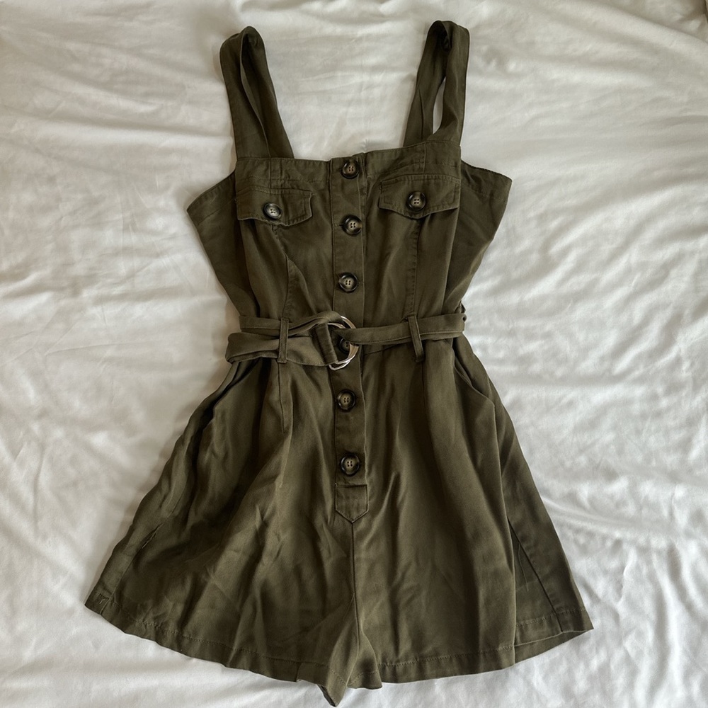 Green romper